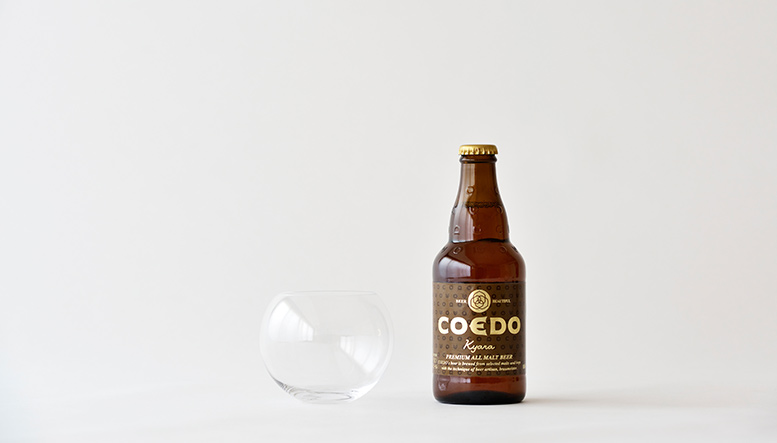 coedo sghr 2014 sghr summer vol2 Beer Glass COEDO×SGHR　su（素）COEDOビール伽羅kyaraを楽しむためにデザインされたコラボ限定品です。3枚目画像