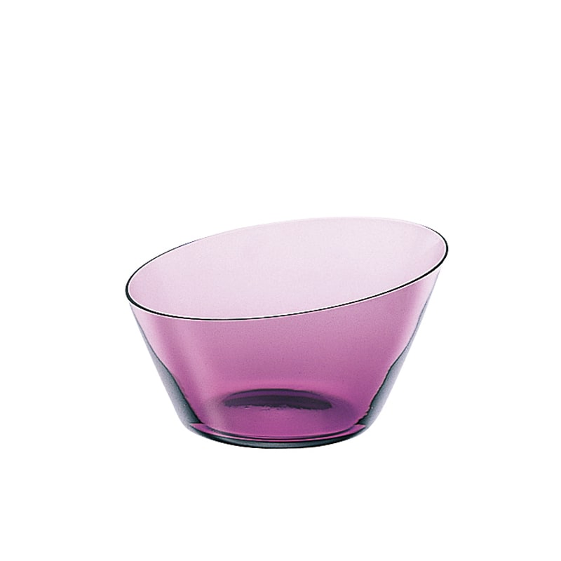 Sghr 透明ガラス花モチーフボウル 13センチ Sghr 透明ガラス花モチーフ