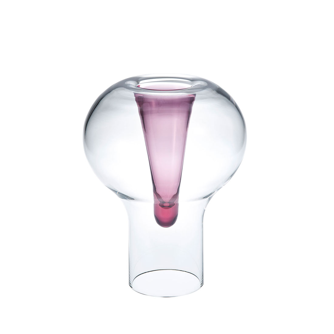 ARABIA - EGIZIA エジツィア　パオラナヴォーネ　ガラス　器　食器　ピンク　赤 ベース （コンゴウインコ/Red） | リヤドロ公式オンライン