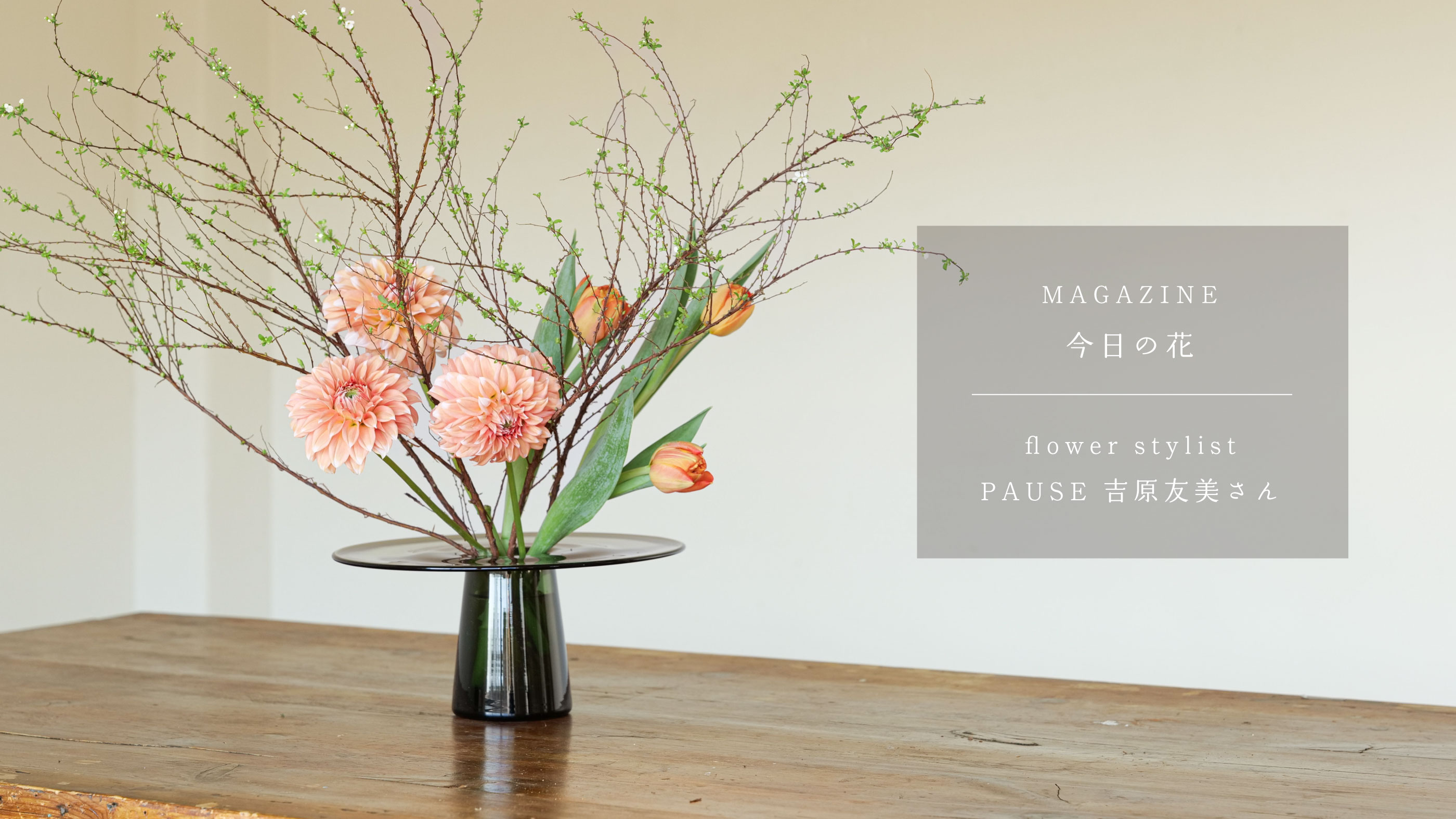 MAGAZINE 今日の花