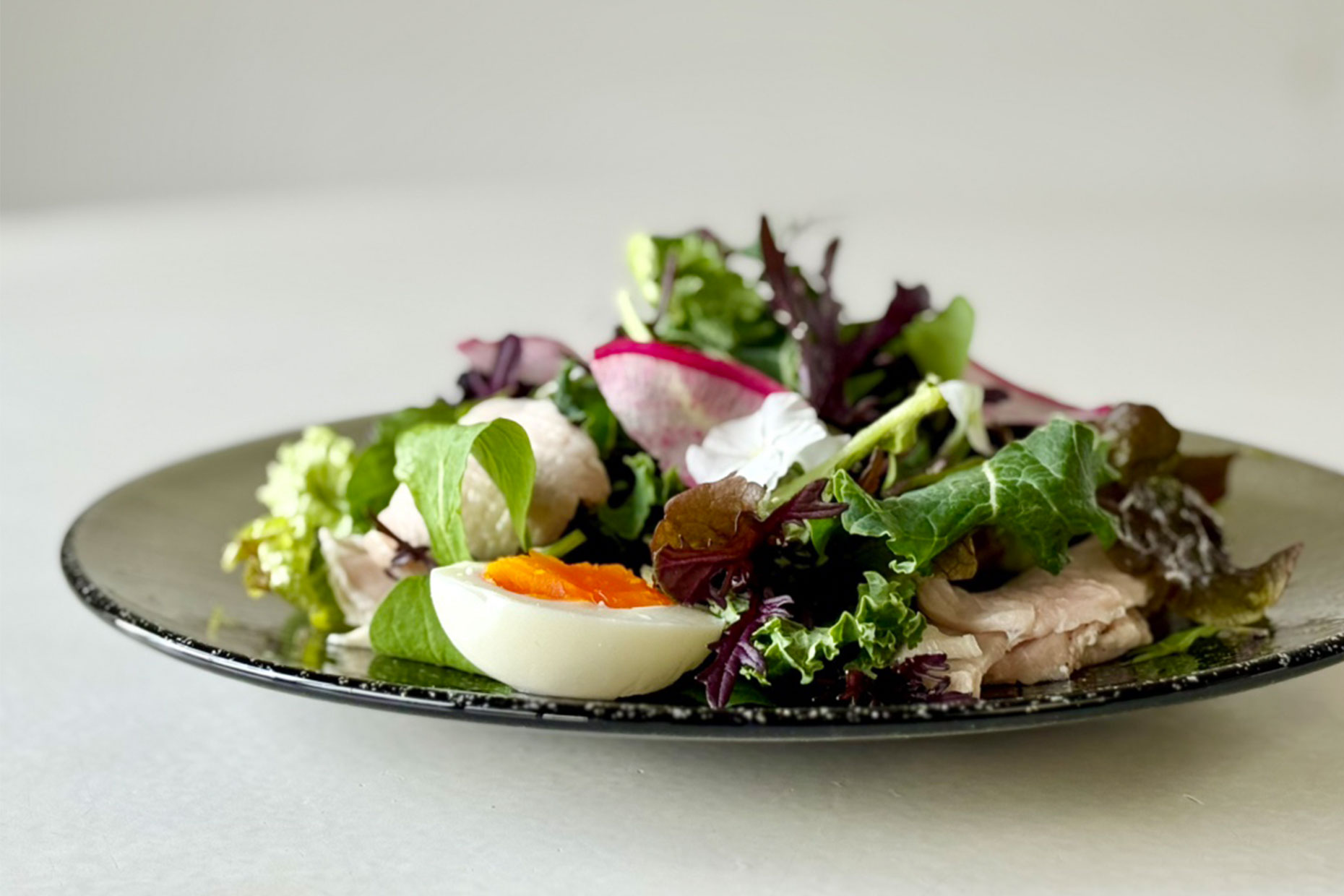 琥輪：丸形プレート (21cm) 雲母入り | プレート | Sghr